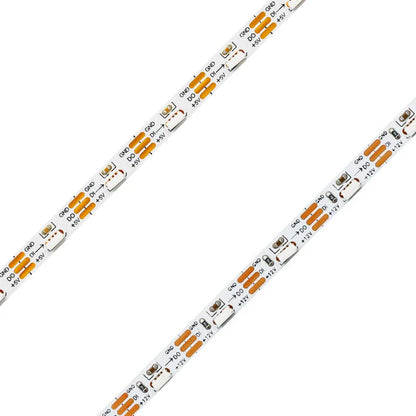 Side Emitting SMD4020 RGB LED Strip Light - DC12V | 5mm PCB | 60 LEDs/M | Non-Waterproof | for Mirror, Kitchen Cabinet, Bedroom | 50/500M