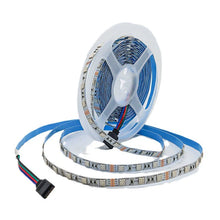 8MM Wide SMD5050 RGB LED Strip Light - DC12V | 8mm PCB | 60 LEDs/M | Non-Waterproof | for Mirror, Kitchen Cabinet, Bedroom | 50/500M
