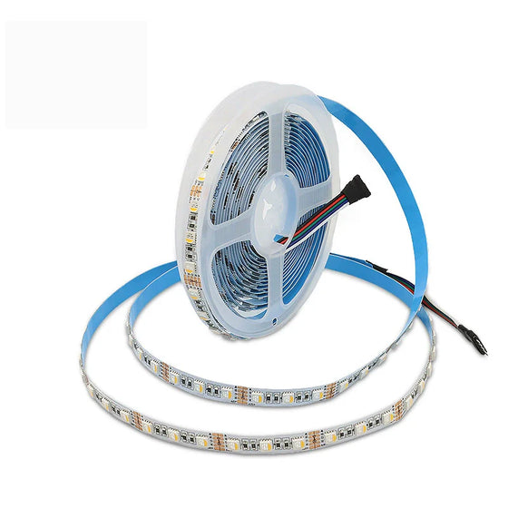 DC12V RGBW/RGBWW LED Strip Light - 4-In-1 SMD5050-72 LEDs/M | 10mm PCB | IP00 / IP65 / IP67 | for Mirror, Kitchen Cabinet, Bedroom | 50/500M