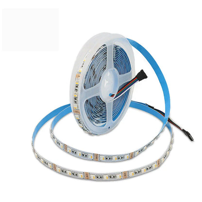 DC24V RGBW/RGBWW LED Strip Light - 4-In-1 SMD5050-72 LEDs/M | 10mm PCB | IP00 / IP65 / IP67 | for Mirror, Kitchen Cabinet, Bedroom | 50/500M