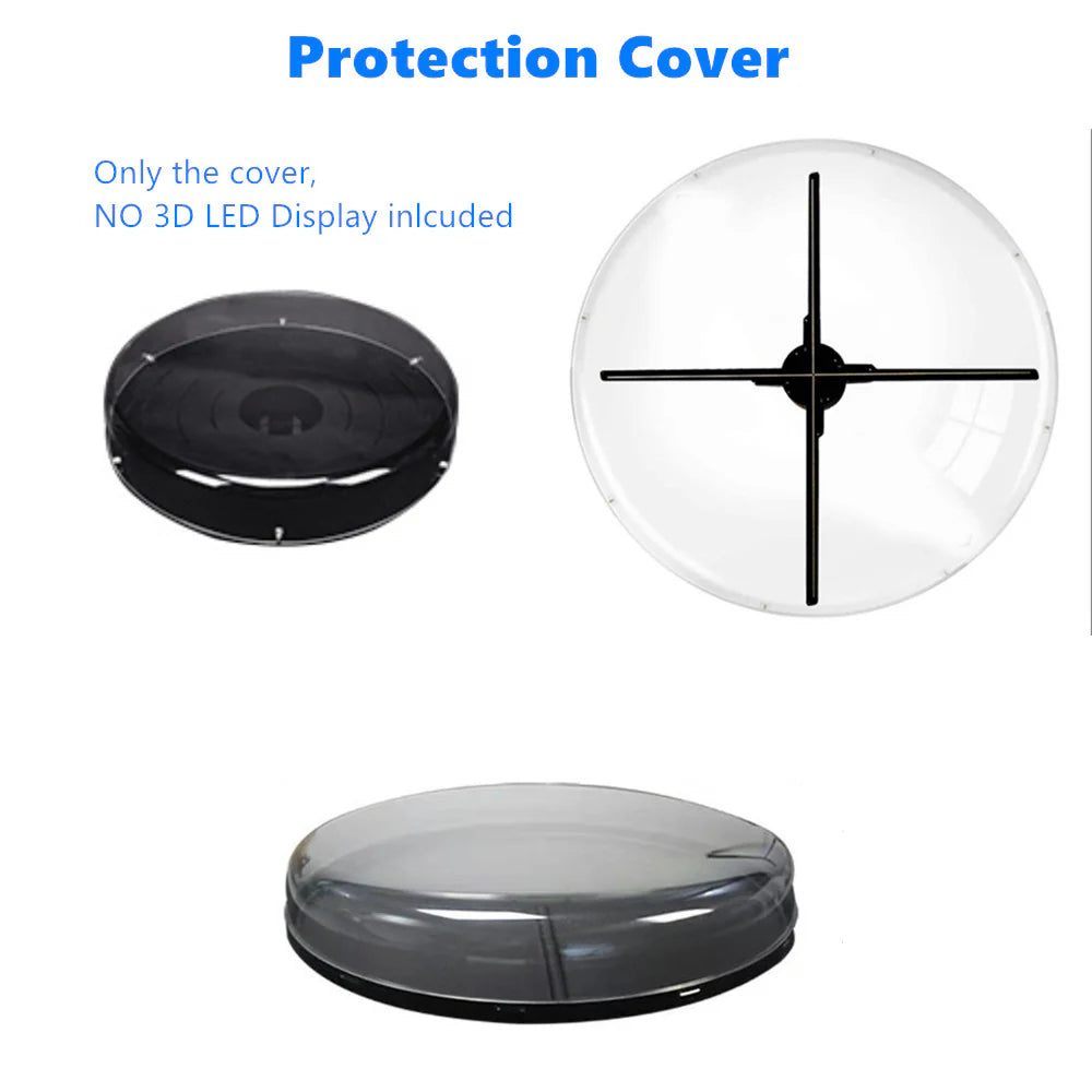 Custom Protective Housing Solutions | 3D Hologram LED Display | Commercial Hologram Display | Indoor & Outdoor Protection Options | Available for 42cm to 180cm Models | Custom Quote Available