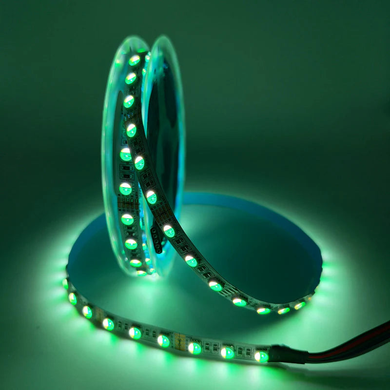 DC12V RGBW/RGBWW LED Strip Light - 4-In-1 SMD5050 60 LEDs/M | 12mm PCB | Non-Waterproof | for Mirror, Kitchen Cabinet, Bedroom | 50/500M