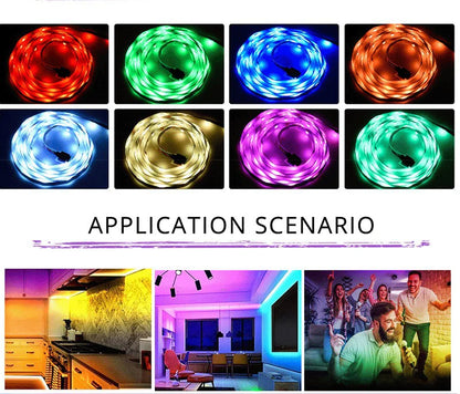 DC12V RGBW/RGBWW LED Strip Light - 4-In-1 SMD5050 60 LEDs/M | 12mm PCB | Non-Waterproof | for Mirror, Kitchen Cabinet, Bedroom | 50/500M