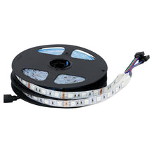 RGB LED Strip Light | 12V DC | SMD5050, 60 LEDs/M, 5M (16.4FT) Roll | 10mm White PCB | IP00/IP65/IP67 Options | Strip Only & Complete Kit