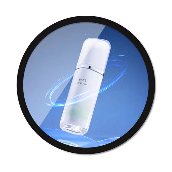23.6 Inch (Dia.599.4mm Viewable) Round / Circular LCD Digital Display Screen, Capacitive Touch (Optional), Cloud / APP / USB Disk
