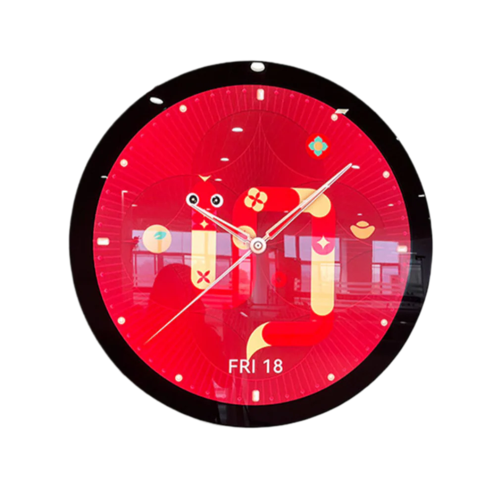 23.6 Inch (Dia.599.4mm Viewable) Round / Circular LCD Digital Display Screen, Capacitive Touch (Optional), Cloud / APP / USB Disk
