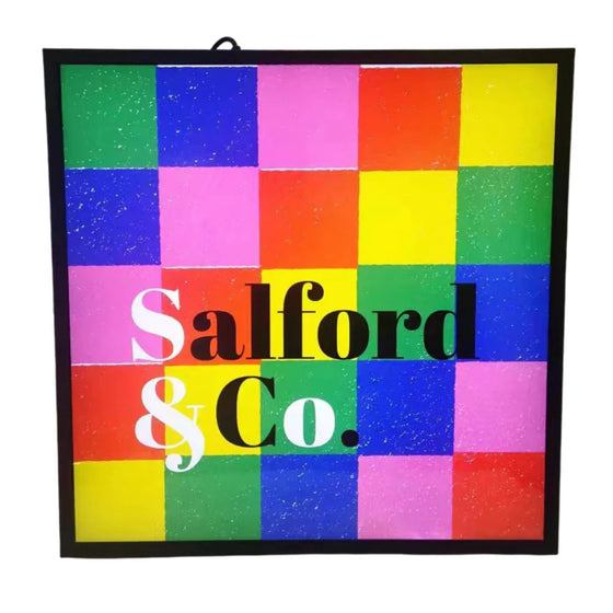 19.2 Inch (345×345mm Viewable) 1:1 Square Monitor LCD Display Screen, Cloud / APP / USB Disk Content Upload