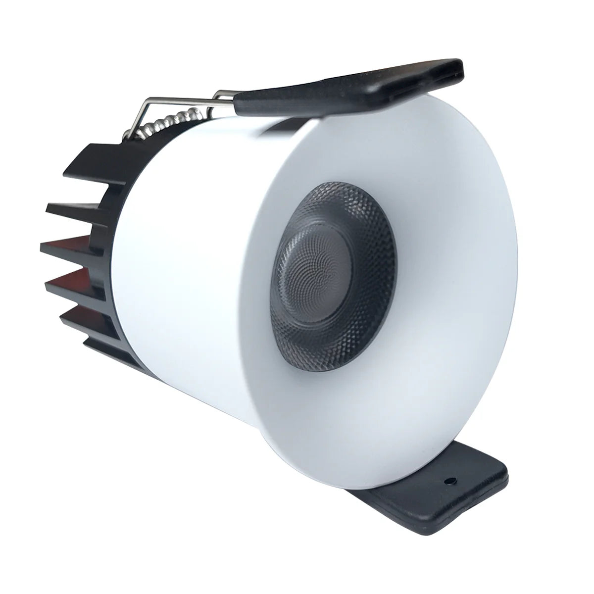 DGEU-Curved 7W / 9W / 12W Deep Anti-Glare Full Spectrum LED Downlight | 200–240V | 4/100/500 Pack | 3000K / 4000K / 5000K | 24° Beam | White Housing | CRI>95 | Commercial Project Lighting