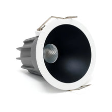 DGEU-Black 5W / 9W Deep Anti-Glare Full Spectrum LED Downlight | 200–240V | 4/100/500 Pack | 3000K / 4000K / 5000K | 24° Beam | White Housing | CRI>95 | Commercial Project Lighting