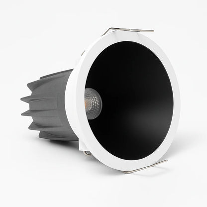 DGEU-Black 5W / 9W Deep Anti-Glare Full Spectrum LED Downlight | 200–240V | 4/100/500 Pack | 3000K / 4000K / 5000K | 24° Beam | White Housing | CRI>95 | Commercial Project Lighting