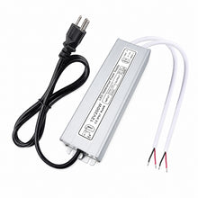 200W Outdoor Waterproof Power Supplies, 12V/24V Output, 90-140V / 175-265V Input, Dual Output, Aluminum Housing, Outdoor Lighting Projects, CE/RoHS/FCC Certified, US/UK/EU Plug, 1-Pack / 10-Pack