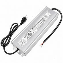 280W Outdoor Waterproof Power Supplies, 12V/24V Output, 90-265V Input, Single Output, Aluminum Housing, Outdoor Lighting Projects, CE/RoHS/FCC Certified, US/UK/EU Plug, 1-Pack / 10-Pack