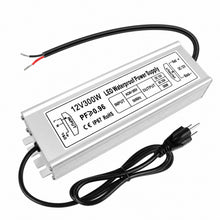 300W Outdoor Waterproof Power Supplies, 12V/24V/36V/48V Output, 90-265V / 90-140V / 175-265V Input, Single Output, Aluminum Housing, Outdoor Lighting Projects, CE/RoHS/FCC Certified, US/UK/EU Plug, 1-Pack / 10-Pack
