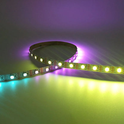 DC12V WS2815 RGBWIC LED Strip Light - 4-In-1 SMD5050 Individually Addressable | RGBW (RGB+6000K) | Breakpoint Resume | 10mm PCB | White PCB | 30/60/96 LEDs/M | IP00 / IP65 / IP67 | for Party, Decoration, Home DIY Lighting Projects | 50/500M