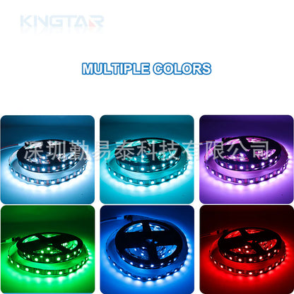DC12V WS2815 RGBWIC LED Strip Light - 4-In-1 SMD5050 Individually Addressable | RGBW (RGB+6000K) | Breakpoint Resume | 10mm PCB | White PCB | 30/60/96 LEDs/M | IP00 / IP65 / IP67 | for Party, Decoration, Home DIY Lighting Projects | 50/500M