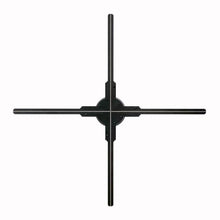 FL Series 45cm to 49cm (17.7–19.3 inch) | 3D Hologram LED Display | Medium Size | Asynchronous Control | 3D LED Display Fan | Fan Only / Transparent Protective Cover / Black Protective Cover | 4 Blades