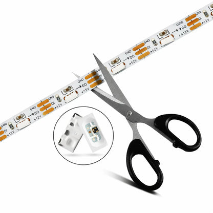 Side Emitting SMD4020 RGB LED Strip Light - DC12V | 5mm PCB | 60 LEDs/M | Non-Waterproof | for Mirror, Kitchen Cabinet, Bedroom | 50/500M