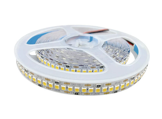 DC12V SMD2835 Single Color LED Strip Light – 240 LEDs/m | High Brightness Low Voltage LED Tape | 10mm PCB | IP00 / IP67 | for Mirror, Kitchen Cabinet, Bedroom | 50/500M