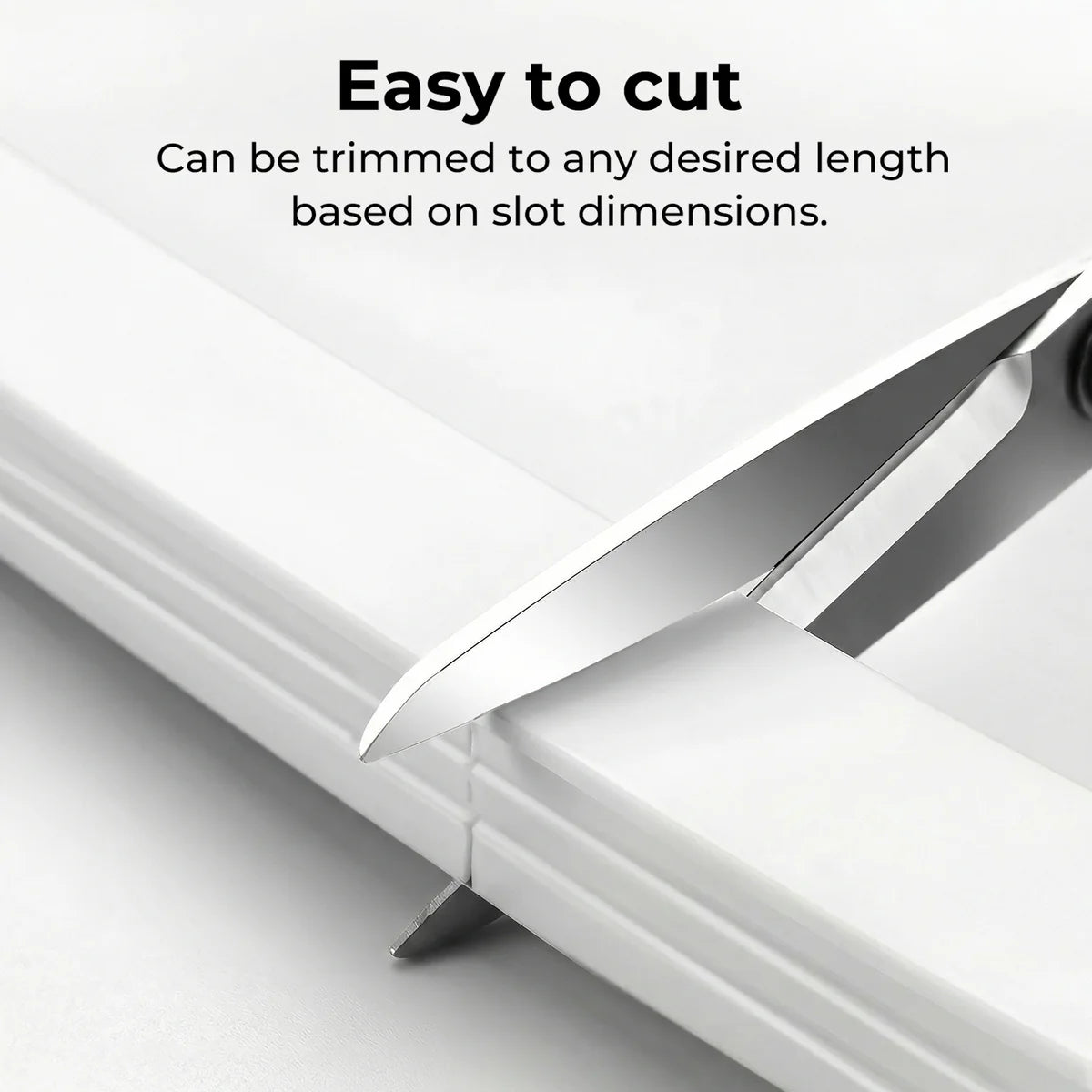 LQ Series S1212 Quick Install LED Neon Profile | Slim White Edge Cover | 12×12mm Top Emitting silicone neon profile | Max Strip Width ≤8mm | Ceiling Cove Lighting | 5M/500M