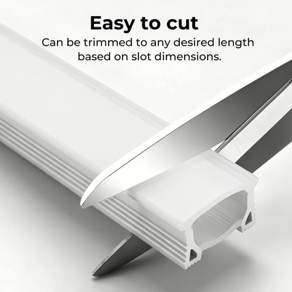 LQ Series S4020 Quick Install LED Neon Profile | Reinforced Side Support Structure | 40×20mm Top Emitting silicone neon profile | Max Strip Width ≤25mm | LED Signage Neon Signs Lighting | 5M/500M