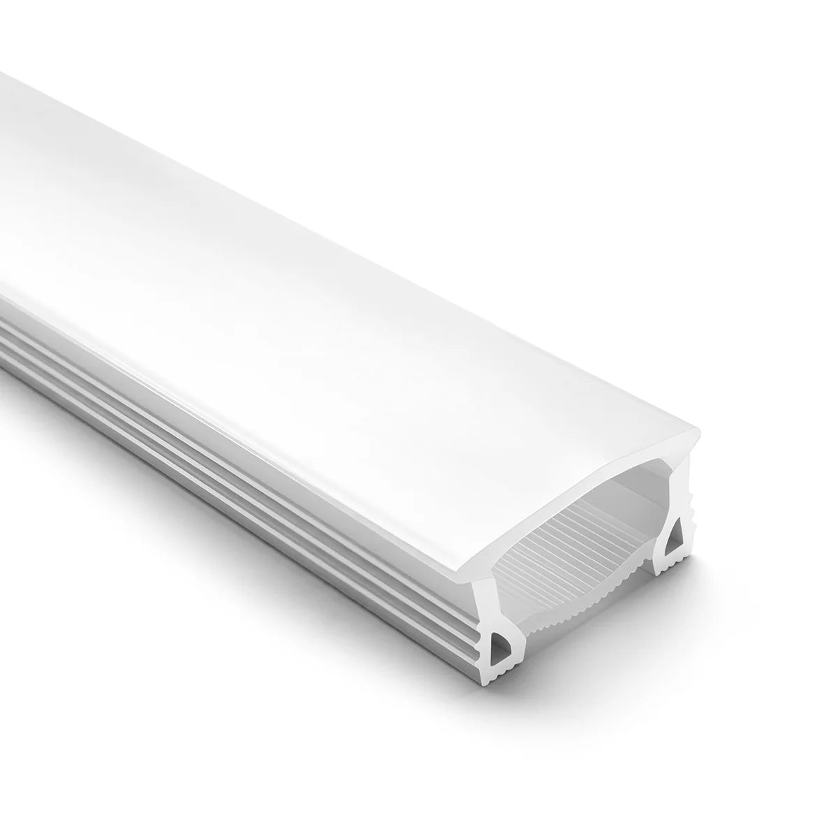 LQ Series S4020 Quick Install LED Neon Profile | Reinforced Side Support Structure | 40×20mm Top Emitting silicone neon profile | Max Strip Width ≤25mm | LED Signage Neon Signs Lighting | 5M/500M
